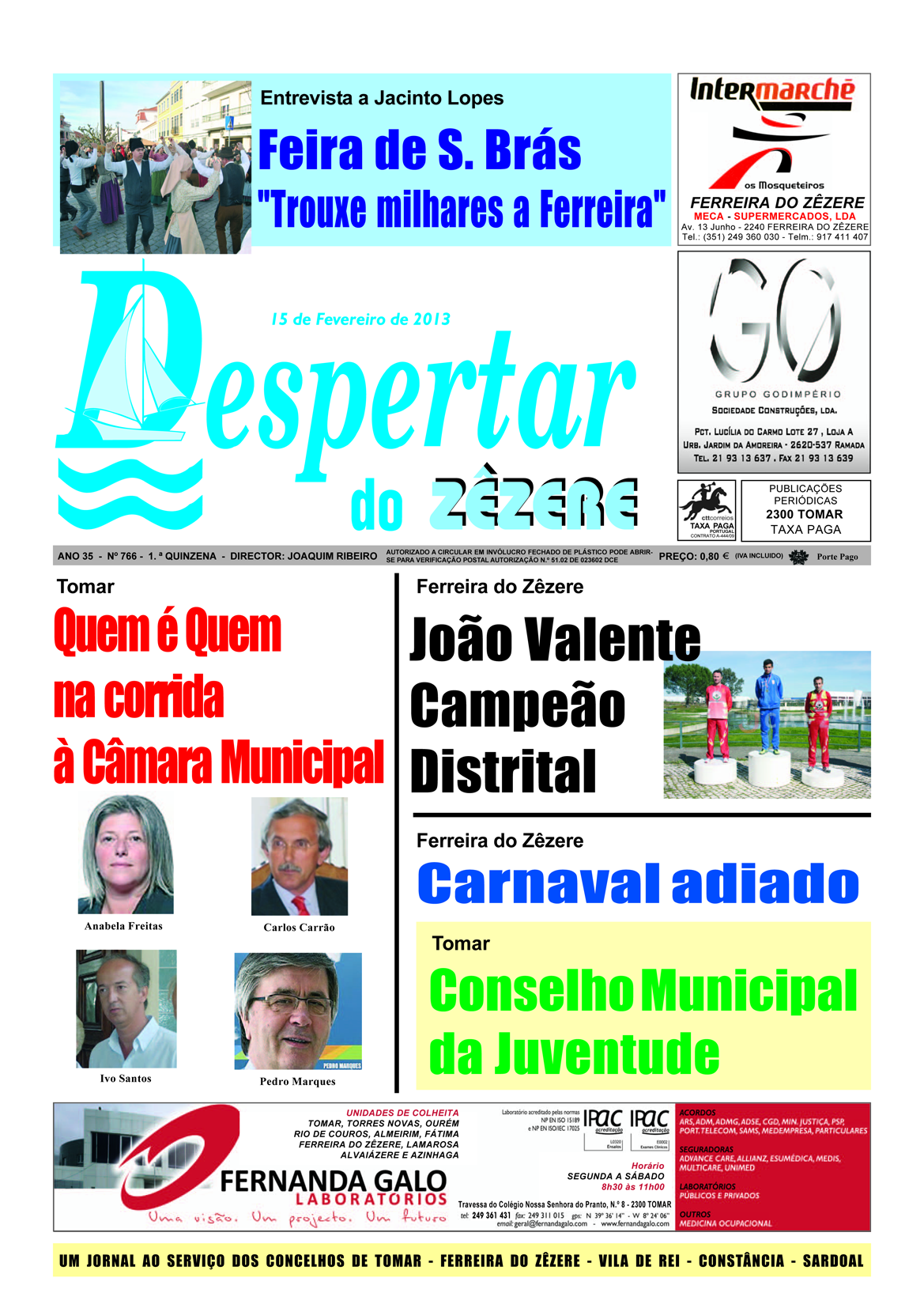 Capa do número 766 de 15 de fevereiro de 2013