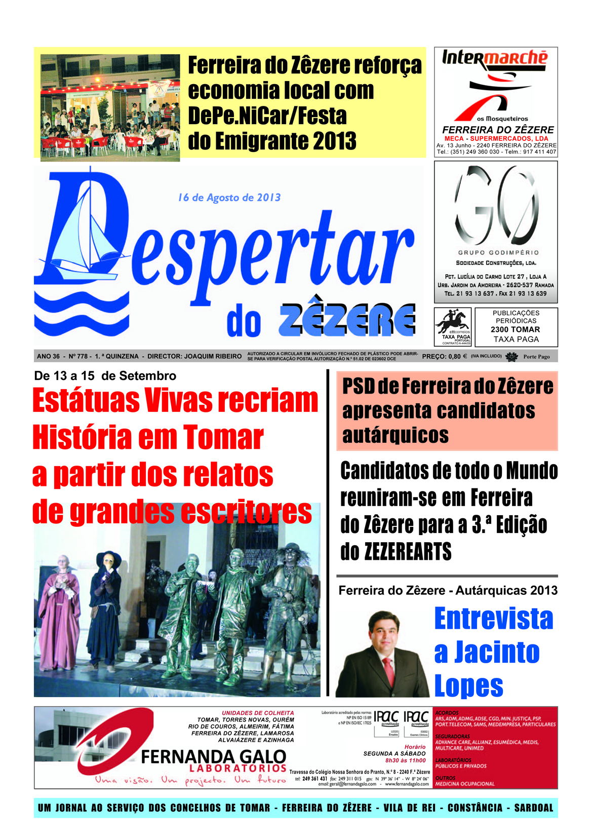 Capa do número 778 de 16 de agosto de 2013