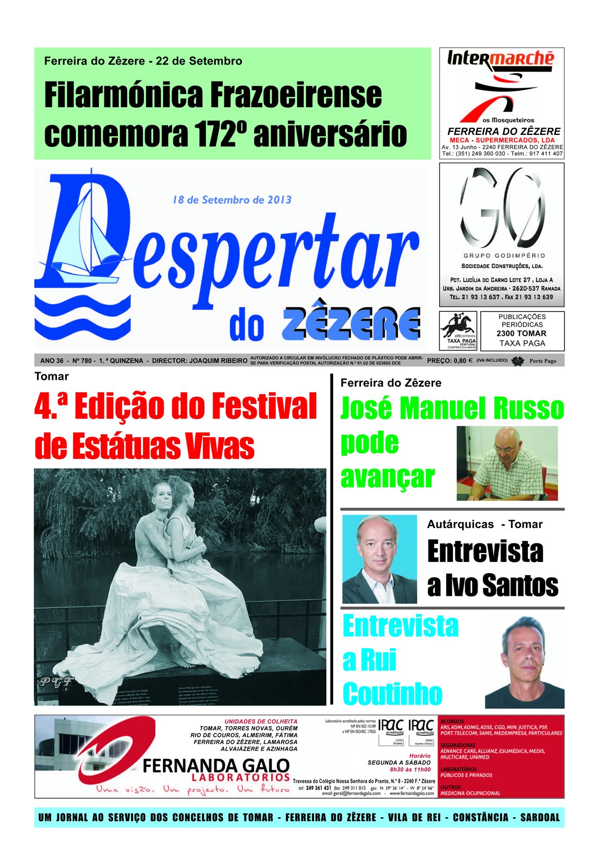 Capa do número 780 de 18 de setembro de 2013