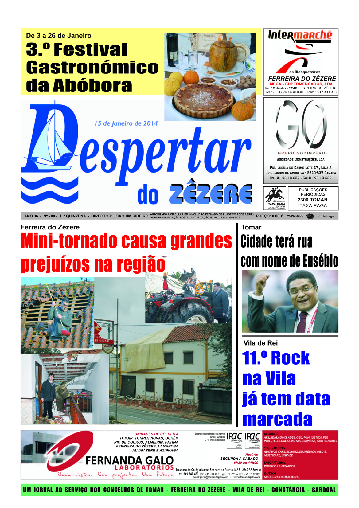 Capa do número 788 de 15 de janeiro 2014