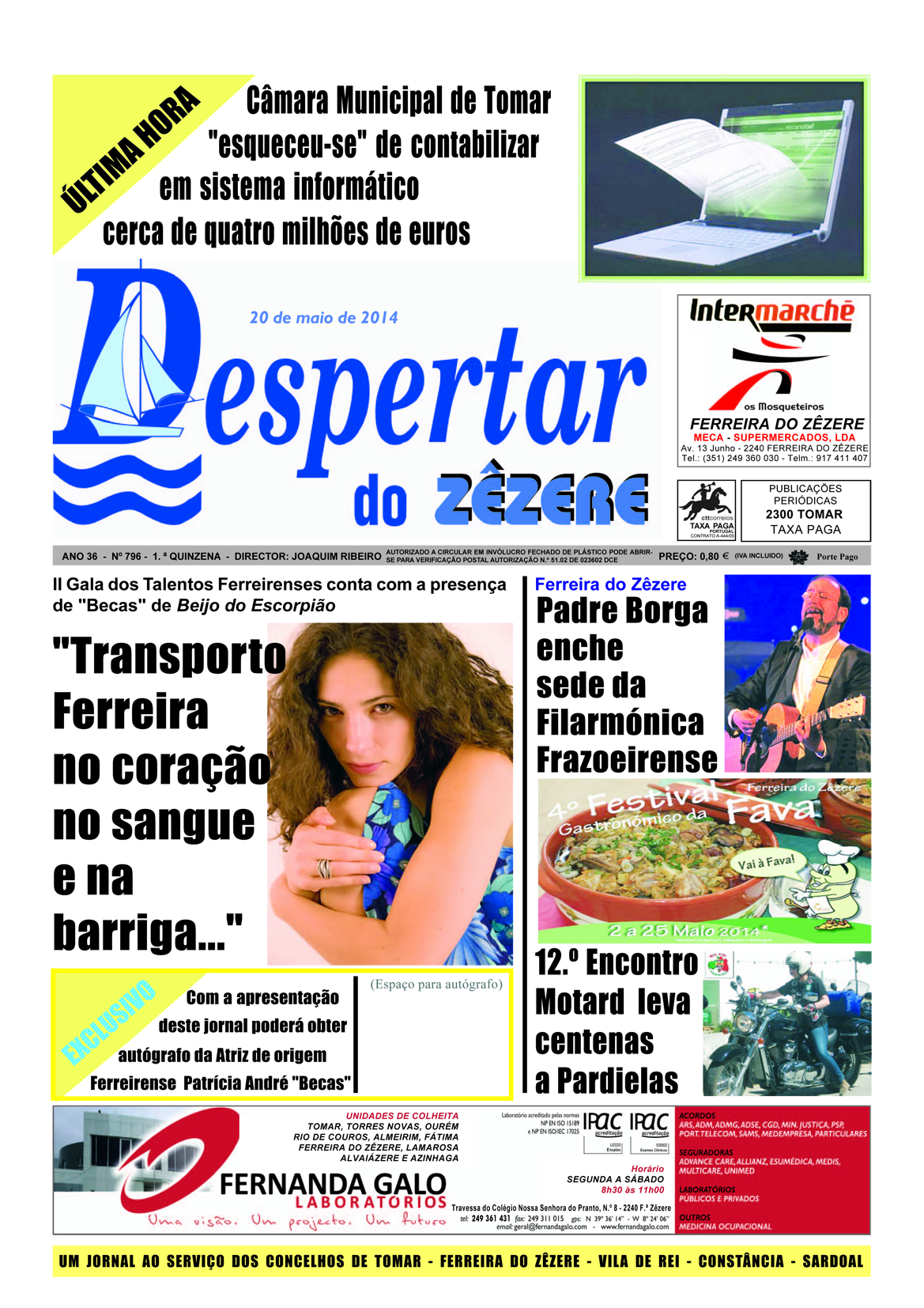 Capa do número 796 de 20 de maio 2014