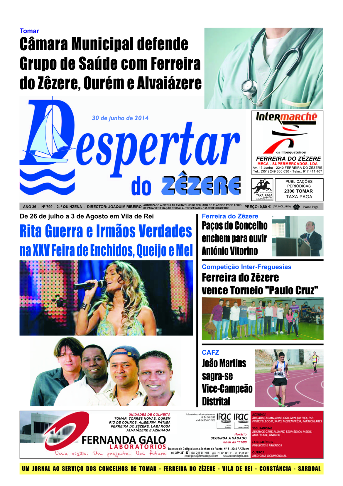 Capa do número 799 de 30 de junho 2014