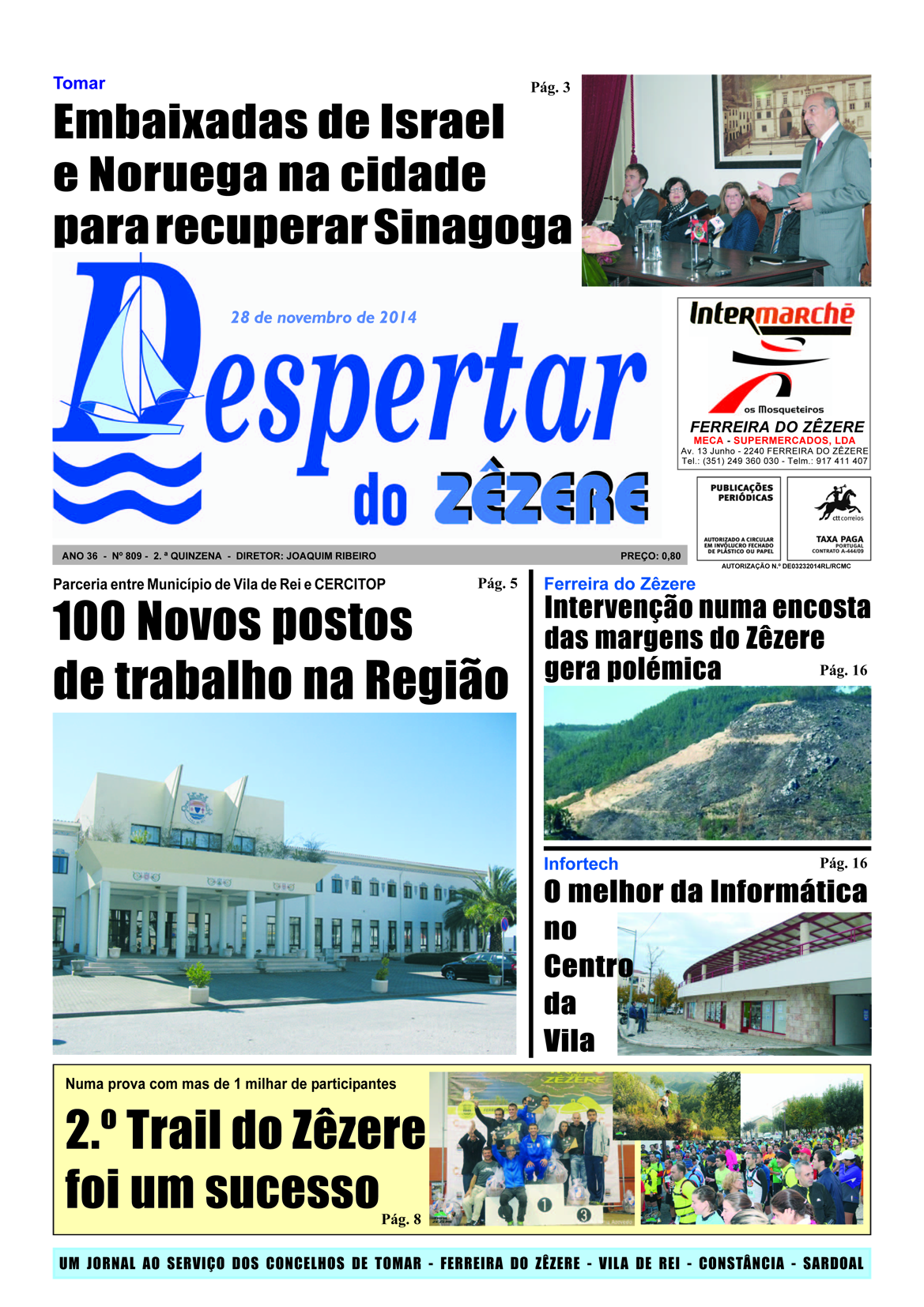 Capa do número 809 de 28 de novembro de 2014