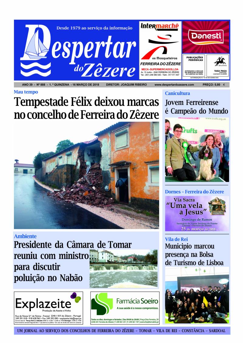 Capa do número 888 de 16 de março de 2018