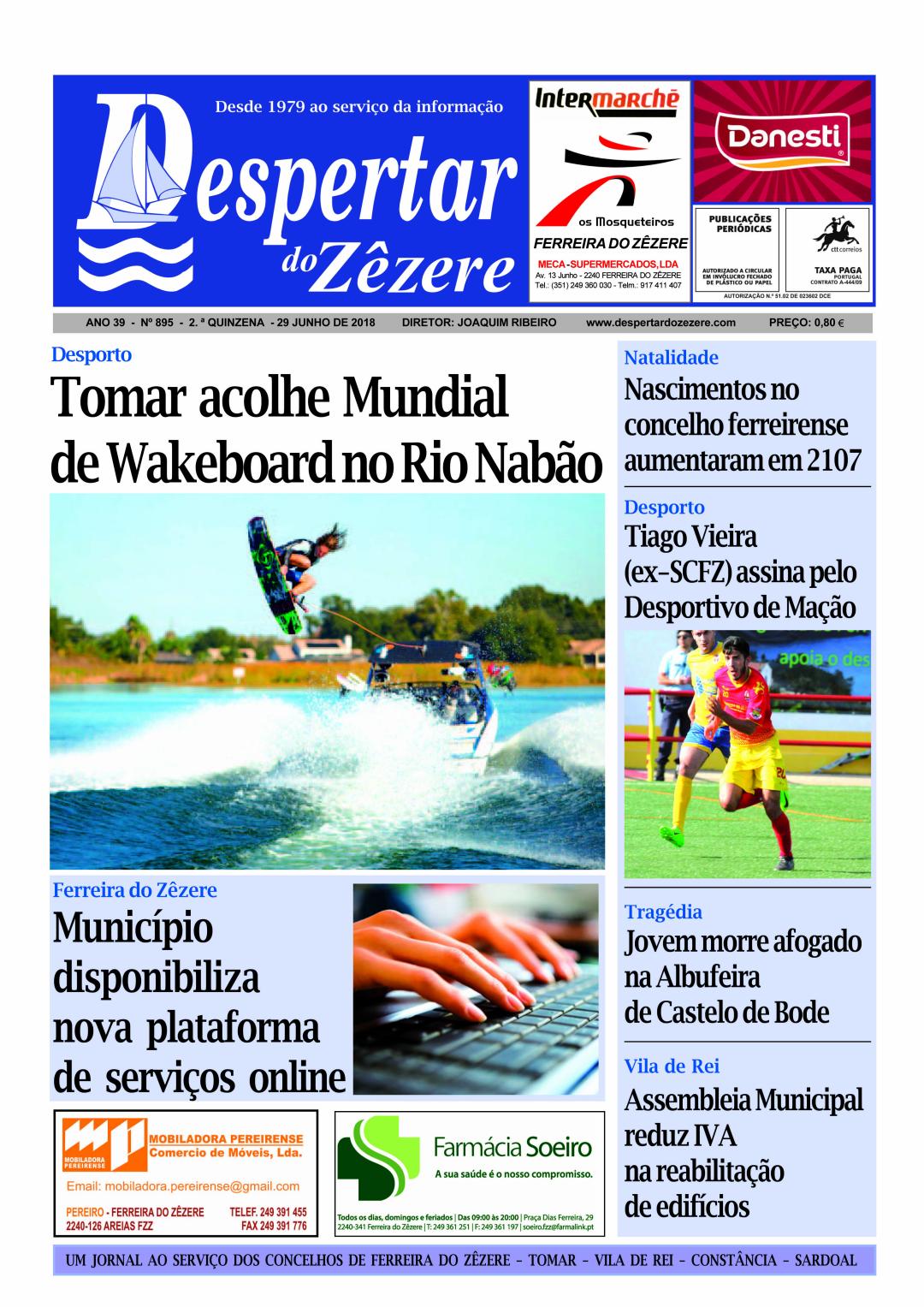 Capa do número 895 de 29 de junho de 2018