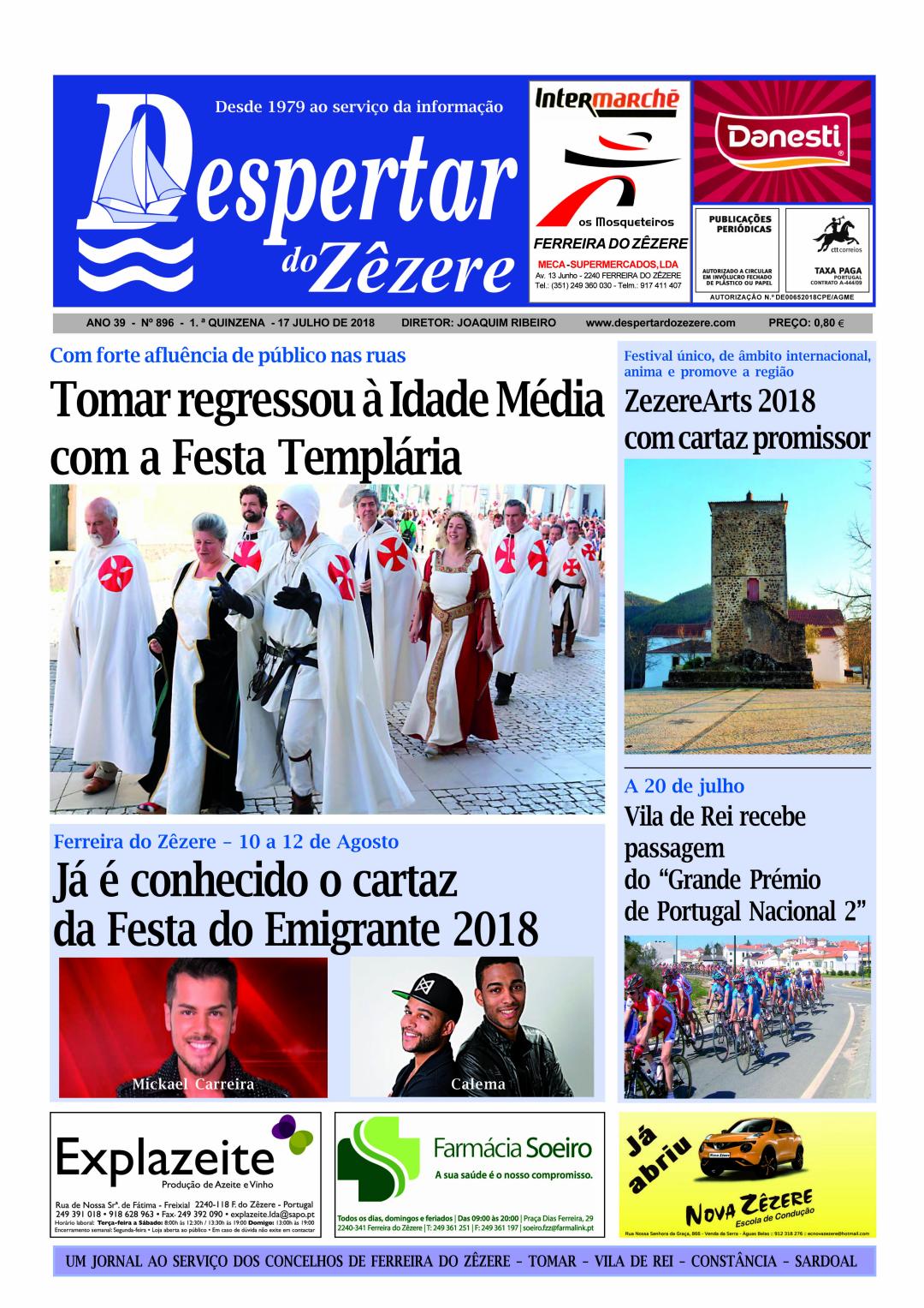 Capa do número 896 de 17 de junho de 2018