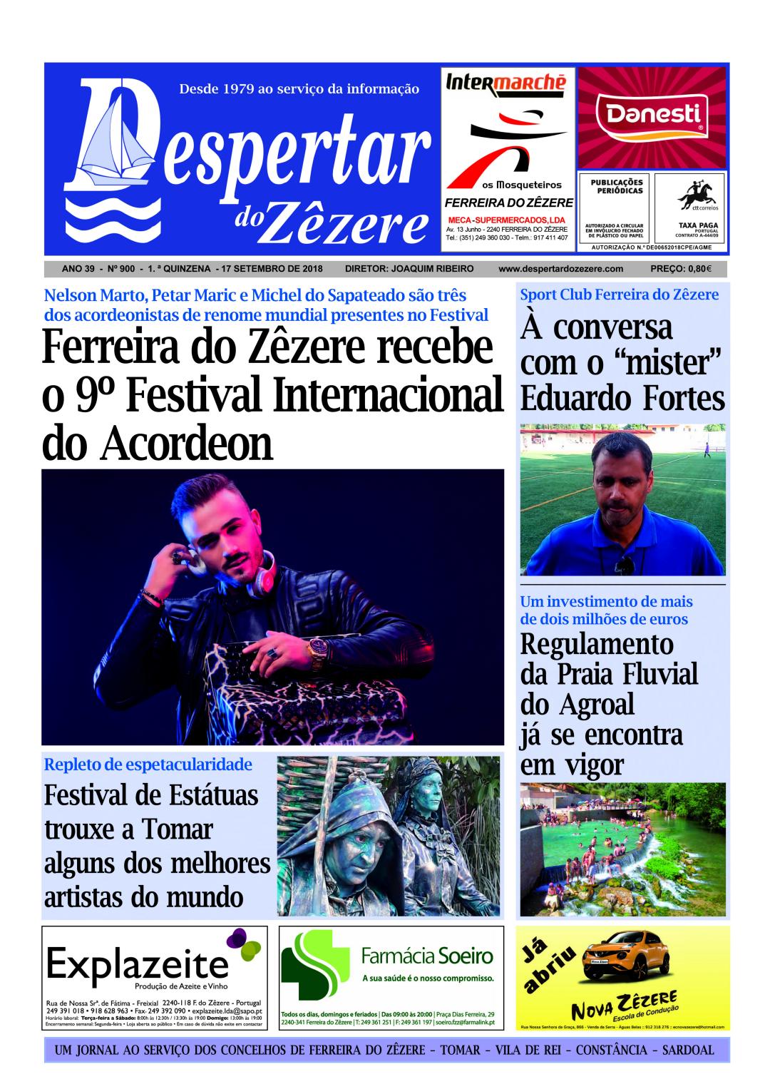 Capa do número 900 de 17 de setembro de 2018