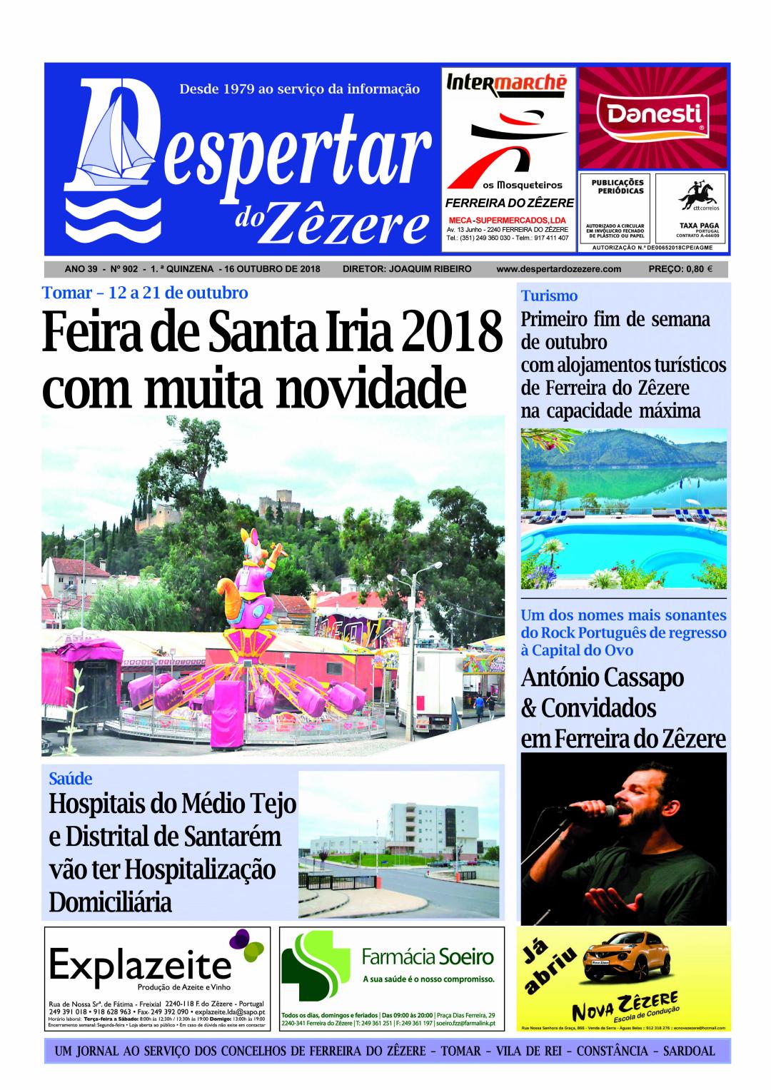 Capa do número 902 de 16 de outubro de 2018