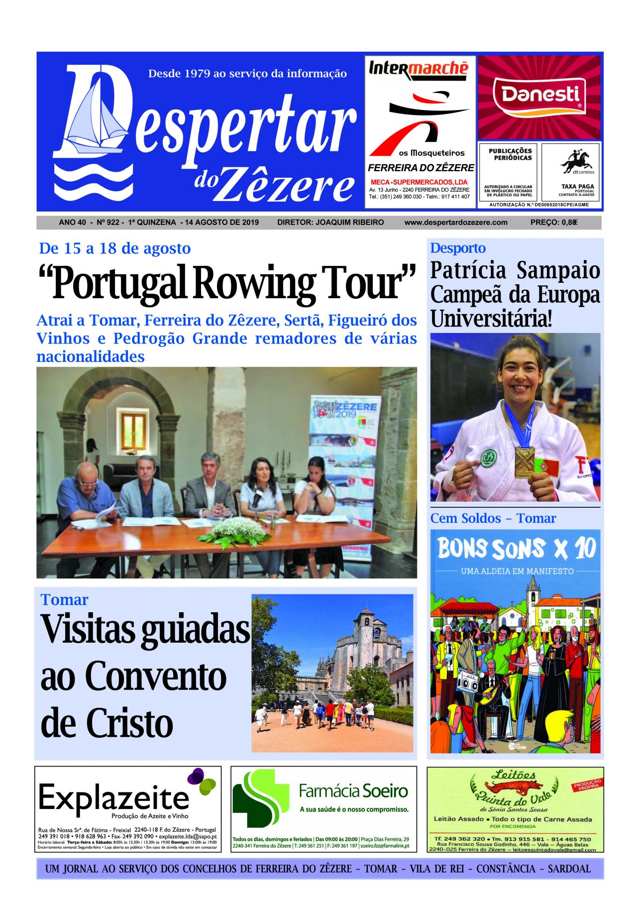 Capa do número 922 de 14 de agosto 2019