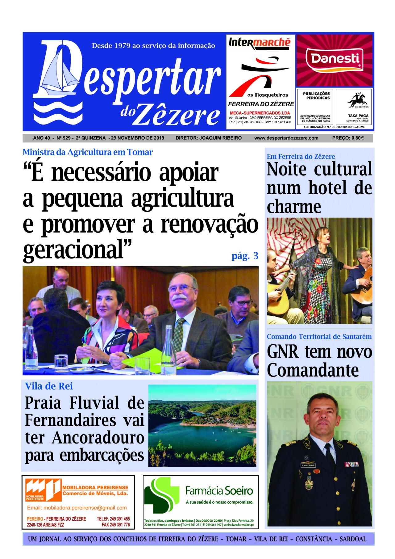 Capa do número 929 de 29 de novembro de 2019