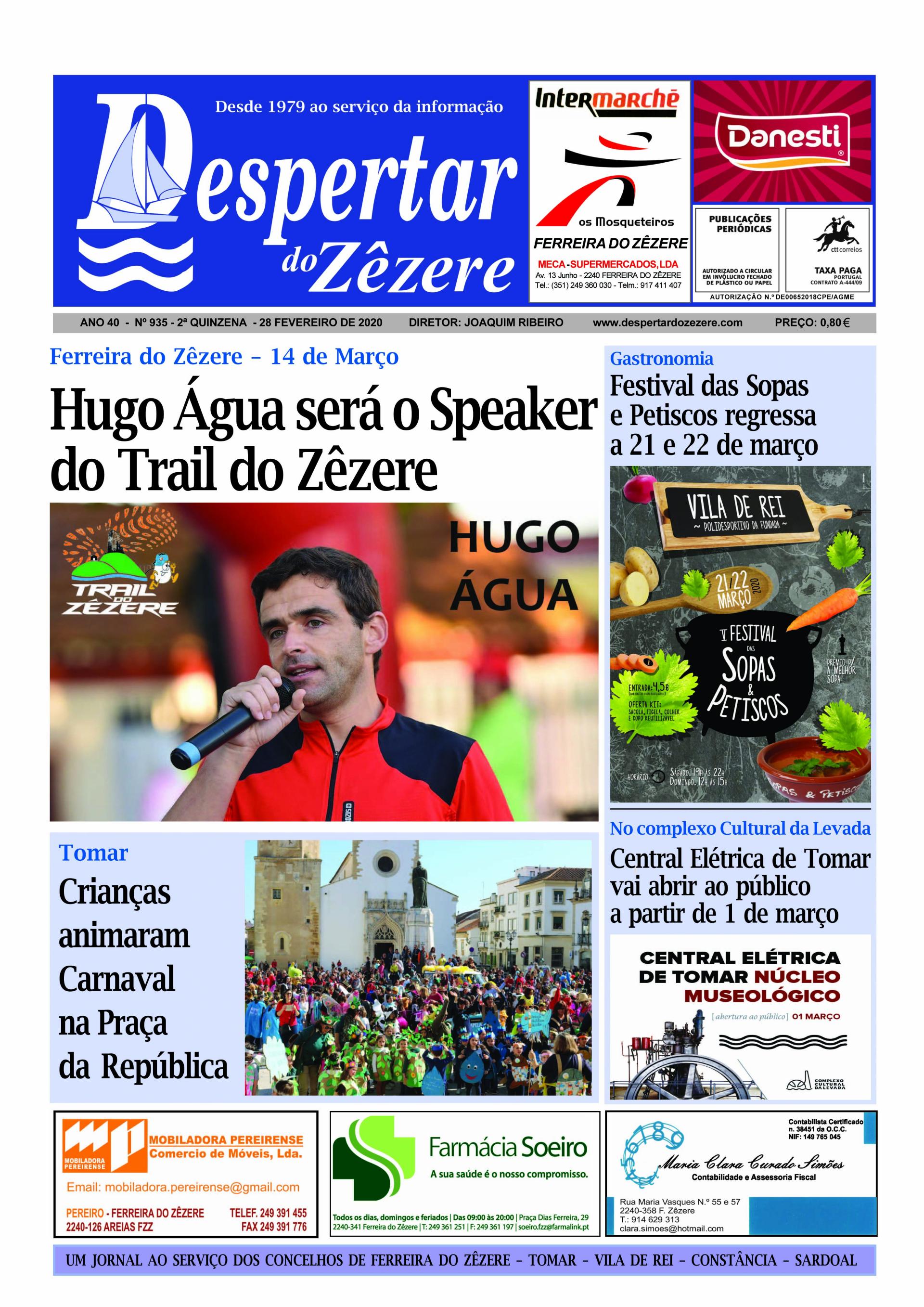 Capa do número 935 de 28 de fevereiro de 2020