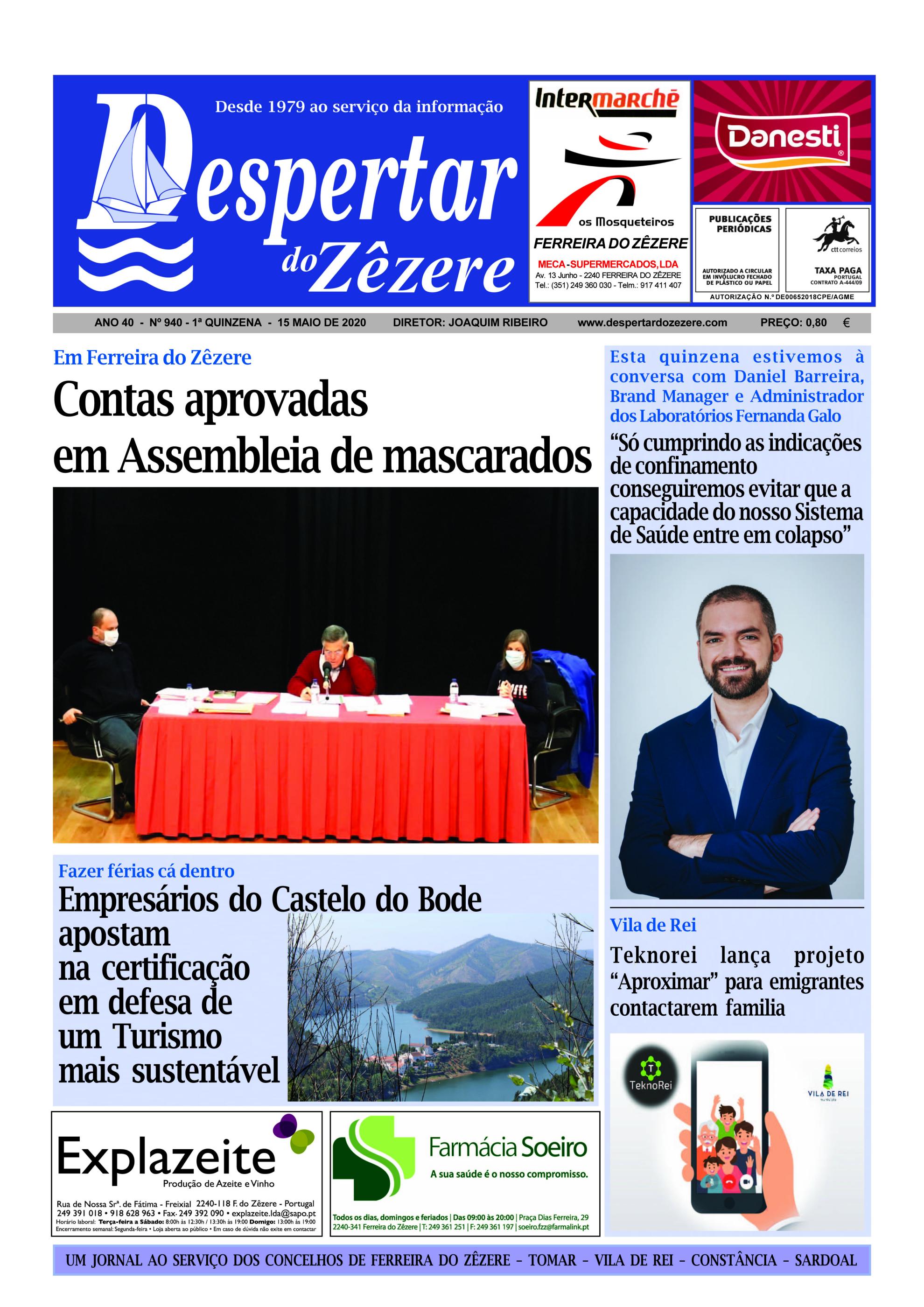 Capa do número 940 de 15 de maio de 2020